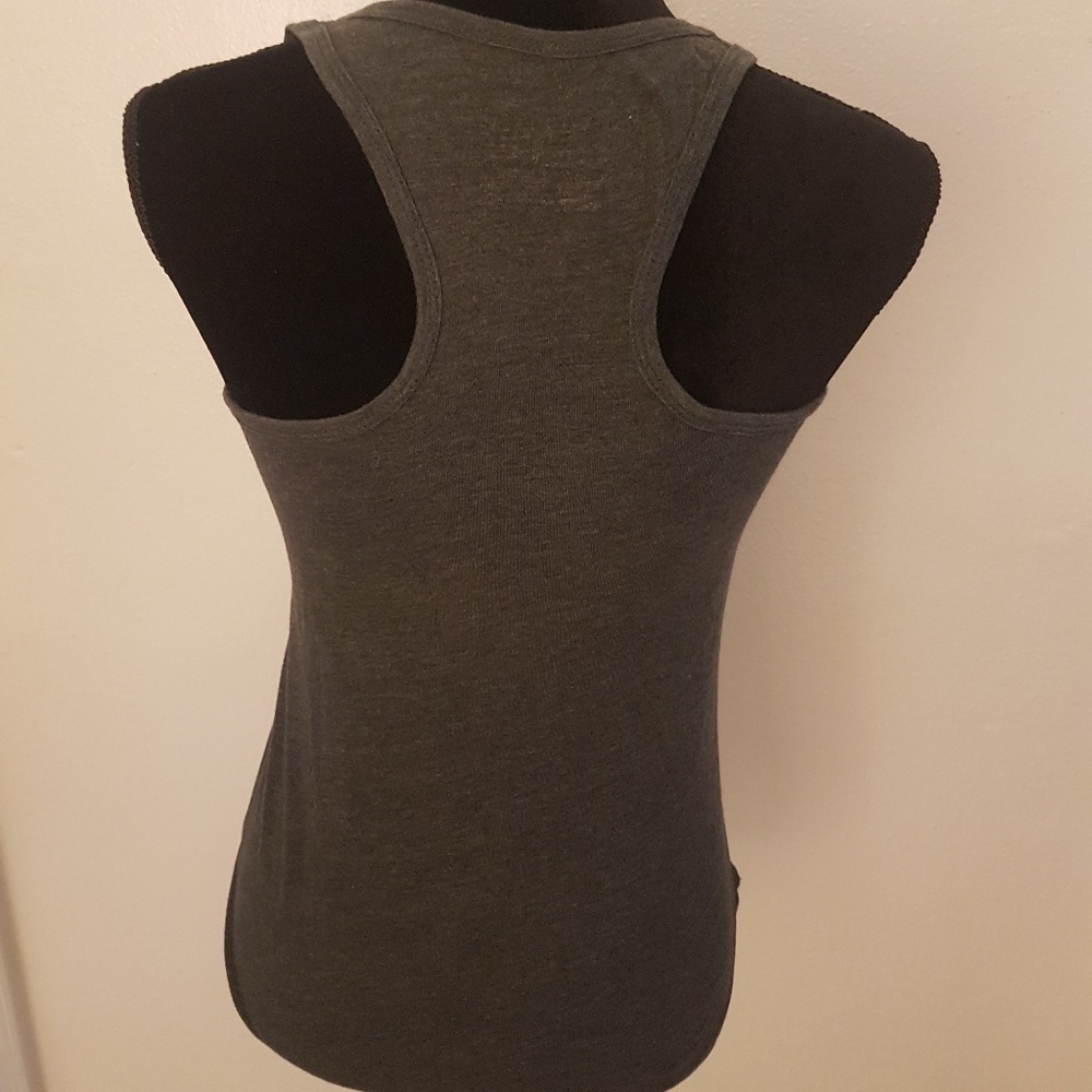 Will Run For Wine Racerback Tank - Picture 2 of 3